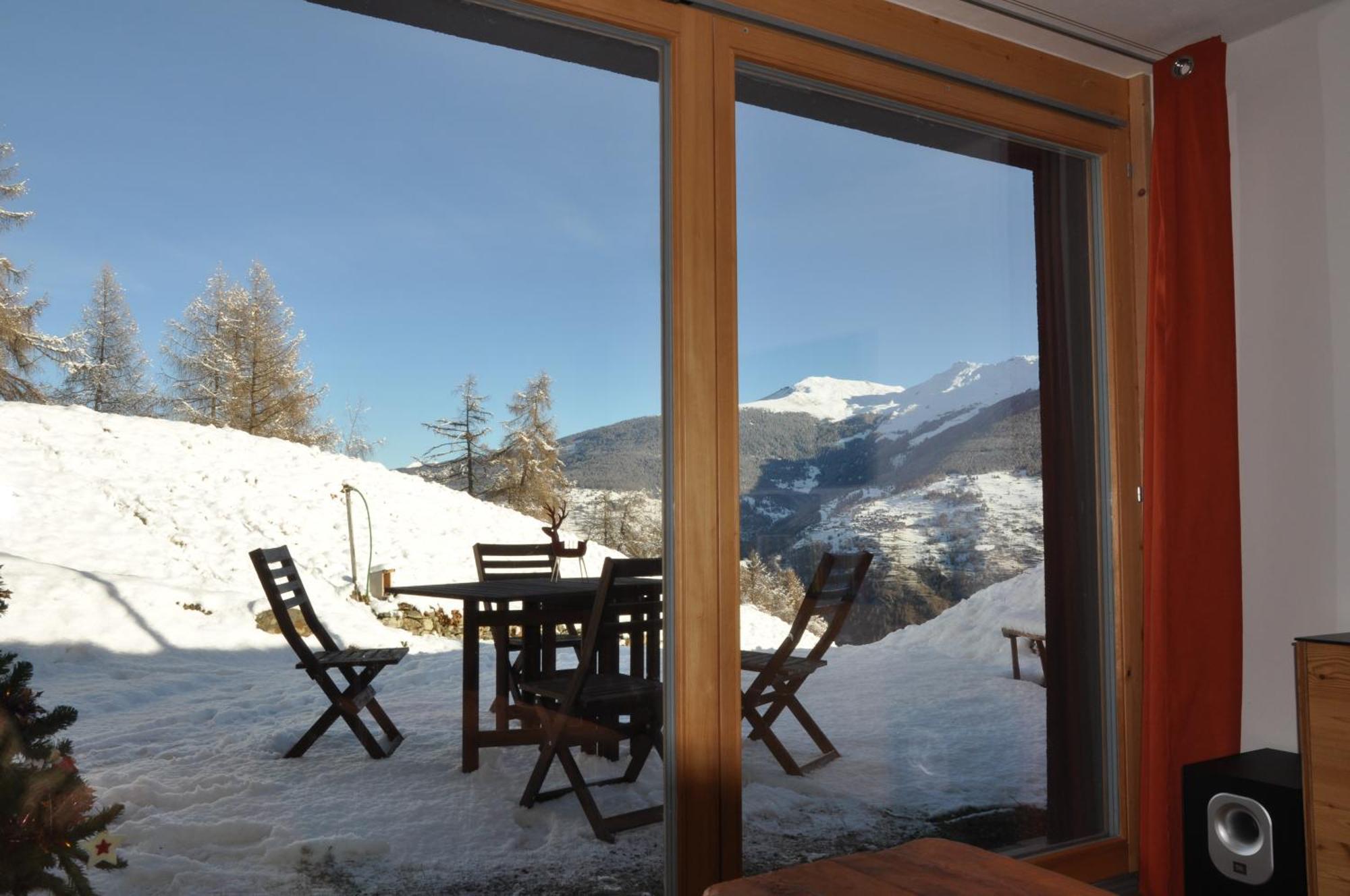 La Cle Des Champs Bed & Breakfast Heremence ภายนอก รูปภาพ